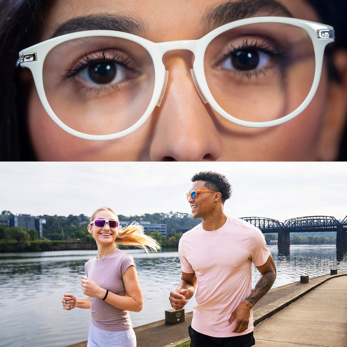 ClearOptics™ Eyeglass Nose Pads