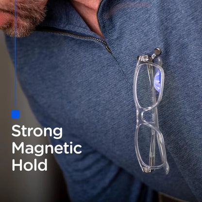 ClearOptics™  Magnetic Glasses Holder (2 Pack)