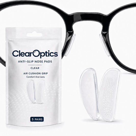 ClearOptics™ Eyeglass Nose Pads